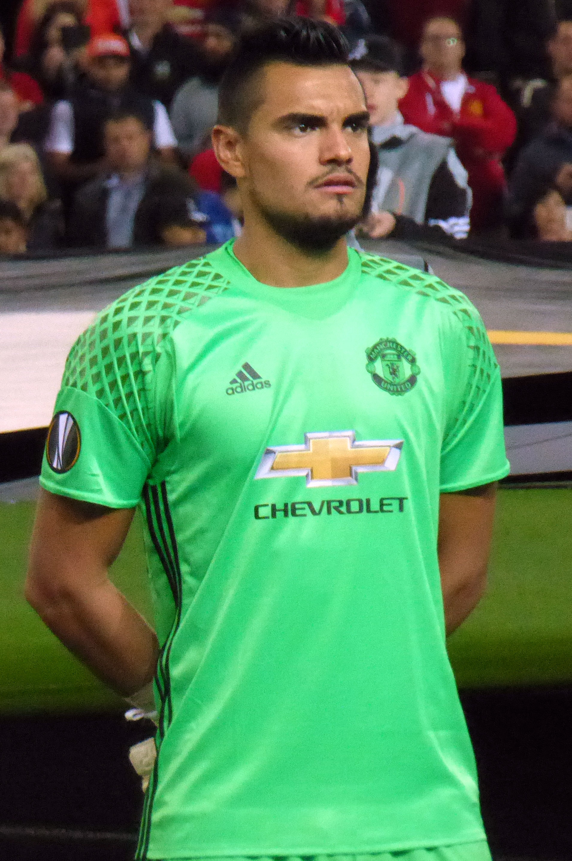 Sergio Romero Manchester United v Zorya Luhansk, September 2016