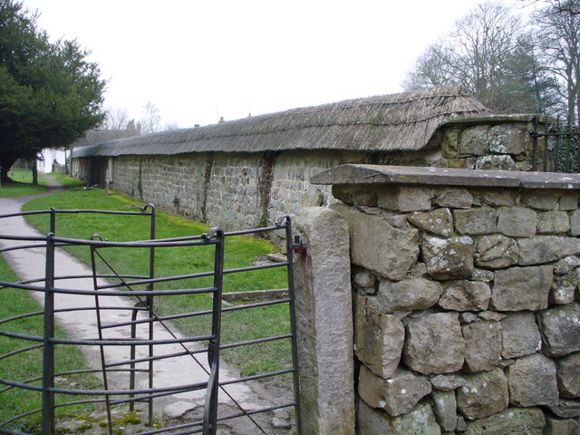 File:Thatched wall at Avebury Manor - geograph.org.uk - 520369.jpg