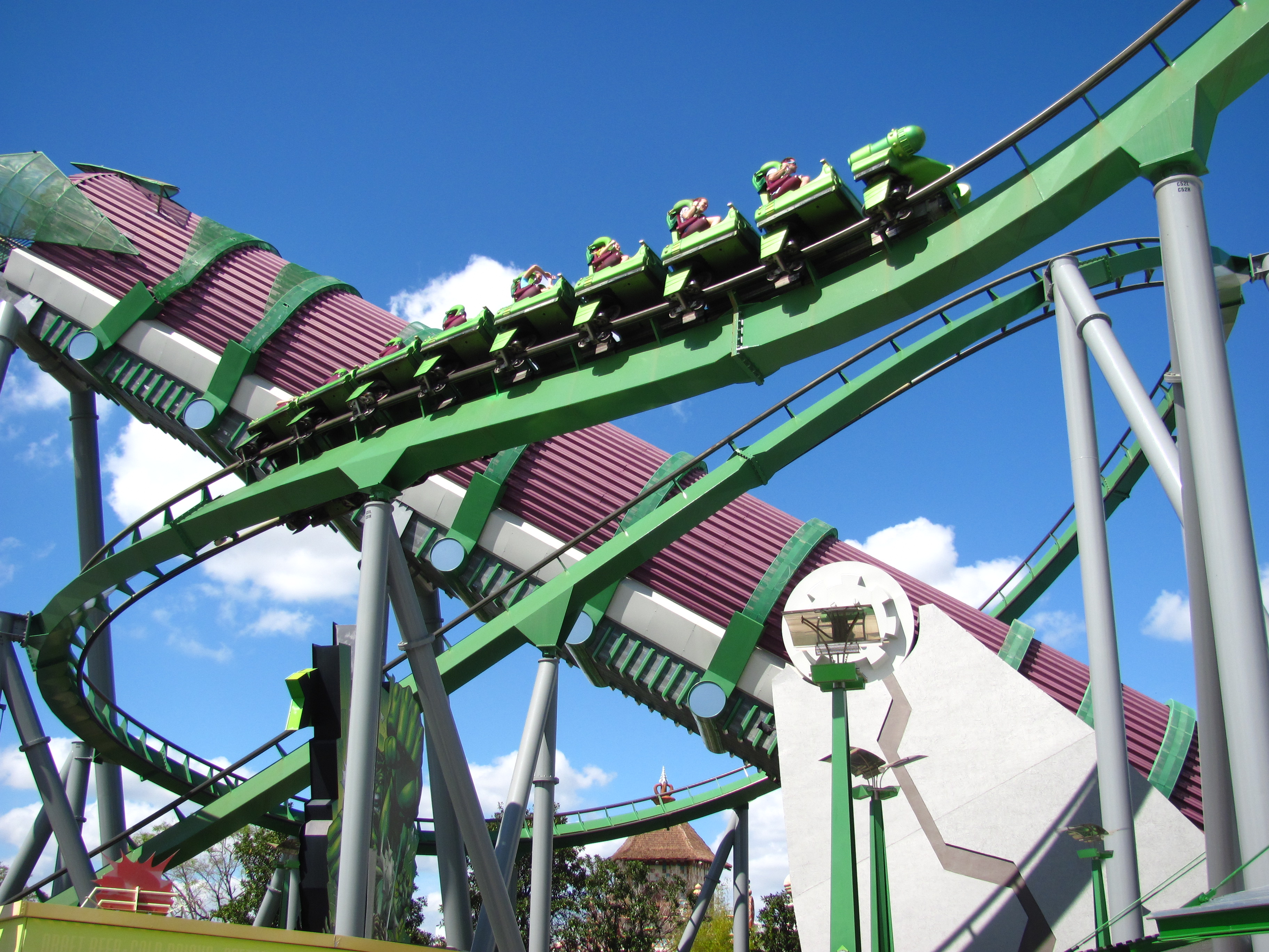 The Incredible Hulk Coaster - Wikipedia