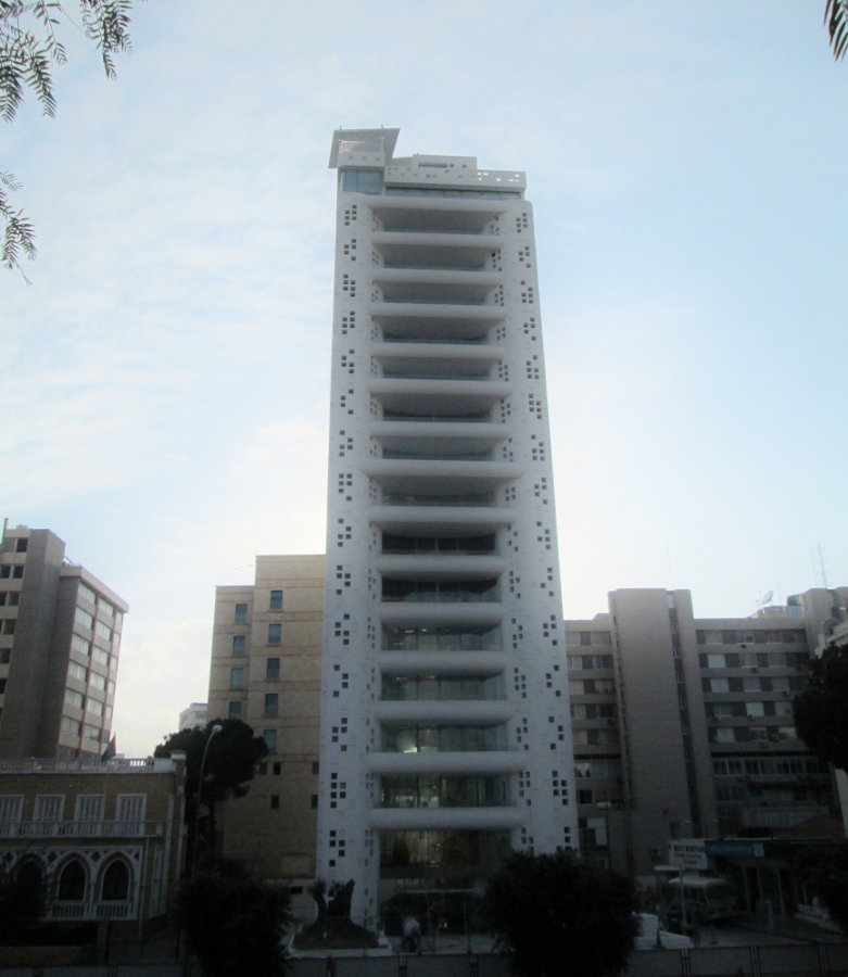 Башня 25. Кипр башни. Hawaii Nicosia Tower. Jean nouvel buildings.