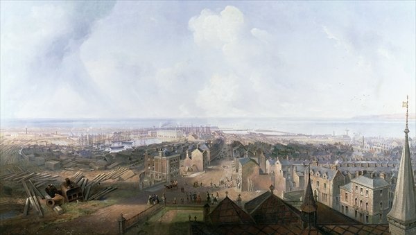 File:West Hartlepool in the year 1859 by John Wilson Carmichael.jpg