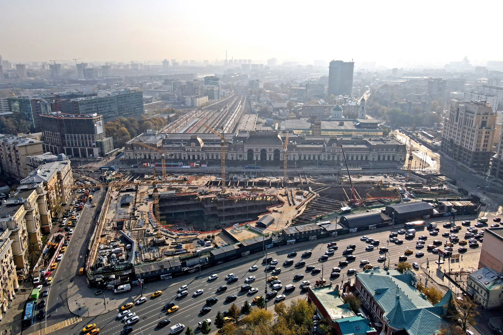 Площадь павелецкого вокзала после реконструкции