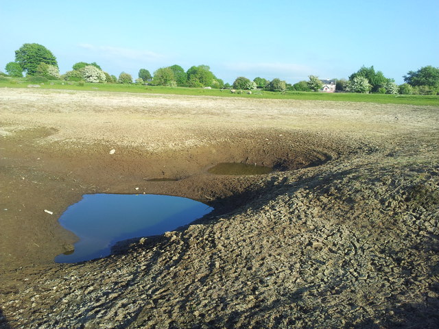 File:Almost dried out Pollnakirka pond near Coldwood, Co. Galway - geograph.org.uk - 5412382.jpg