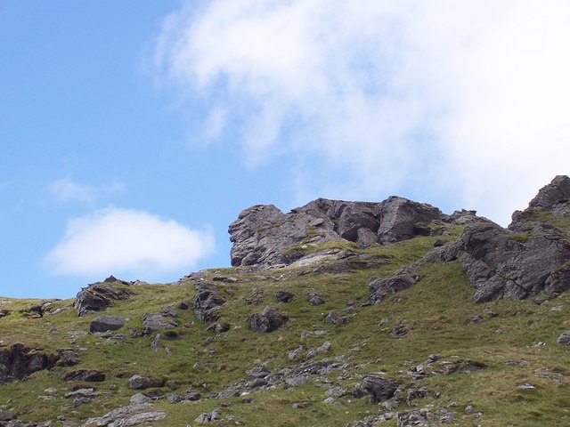 File:Animal face in rocks - geograph.org.uk - 263814.jpg