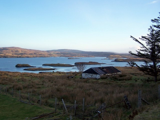 File:Barn with a view, Colbost - geograph.org.uk - 1086189.jpg