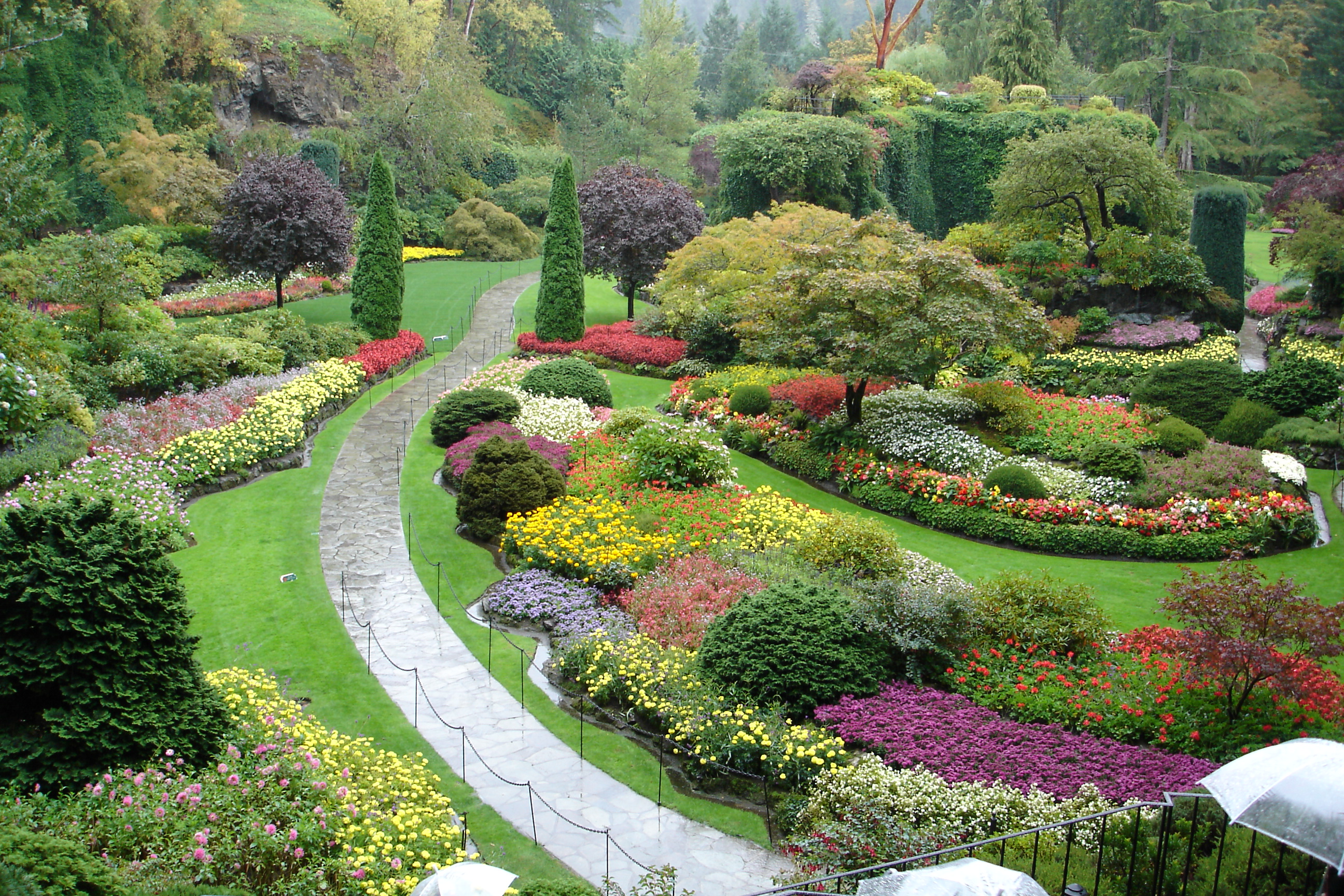 Garden. Остров Ванкувер сад Бутчартов. Европейский сад ландшафтный дизайн. Ландшафтный парк у ботанического сада. Сады Бутчартов вид сверху.