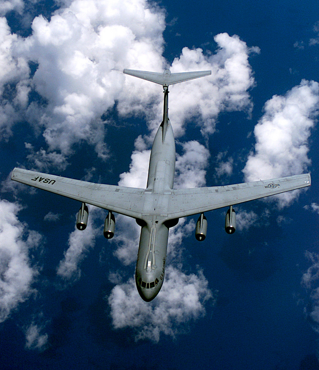 cargo airplane top view