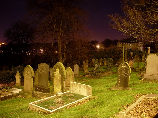 File:Gravestones in Elswick Cemetery - geograph.org.uk - 1121977.jpg