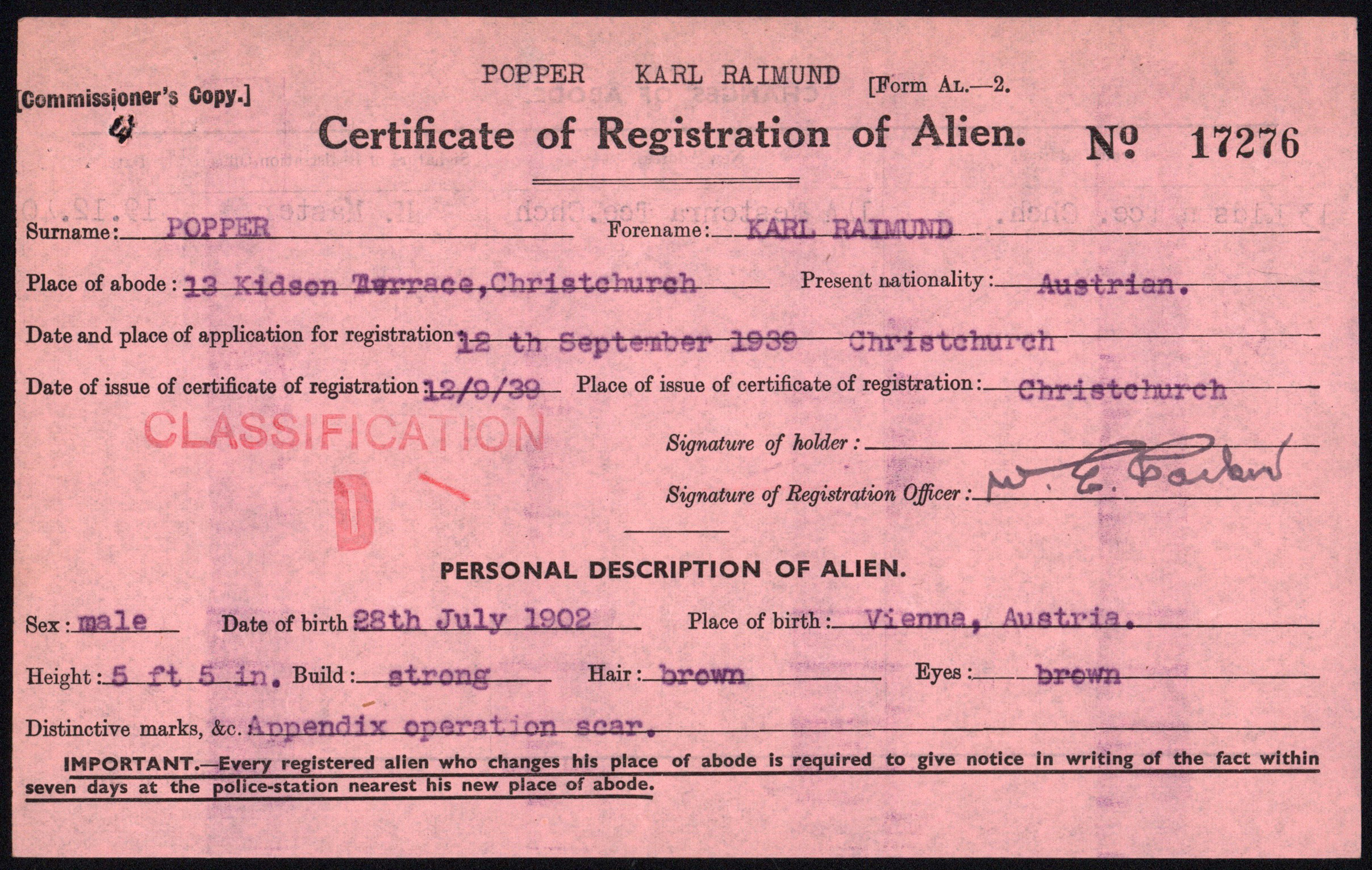Reg перевод. Alien Registration Certificate. Aliens Registration Certificate Cyprus. Certificate of temporary Registration. Alien Registration Certificate (Arc).