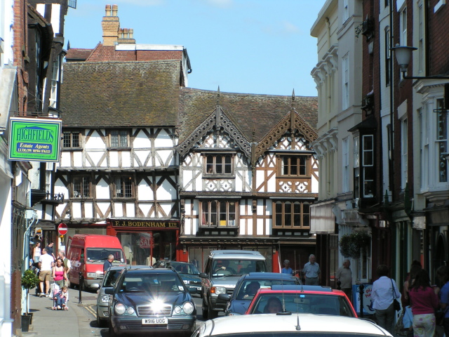 Ludlow town centre - geograph.org.uk - 970390