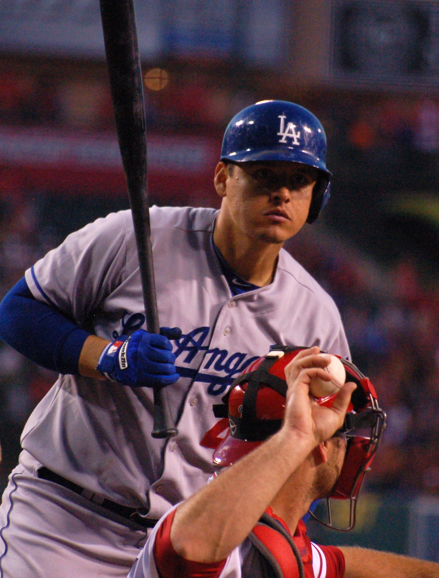 Cruz with the Los Angeles Dodgers