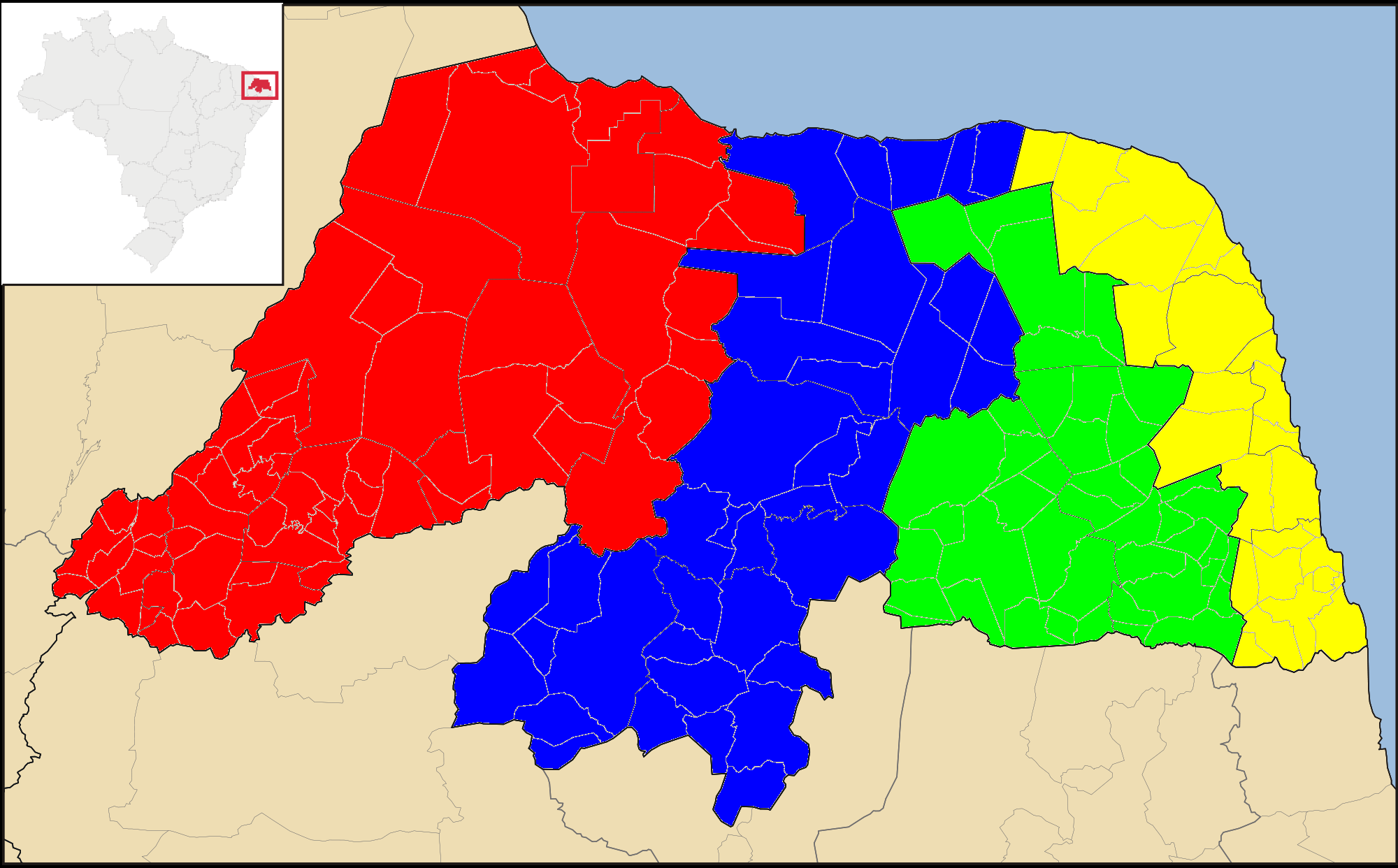 Ficheiro Mesorregioes Do Rn Png Wikipedia A Enciclopedia Livre