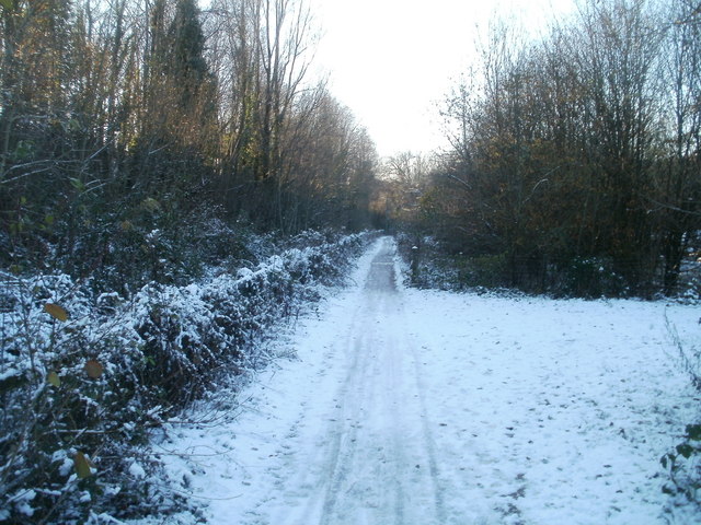 File:Path alongside M4 motorway - geograph.org.uk - 2183276.jpg