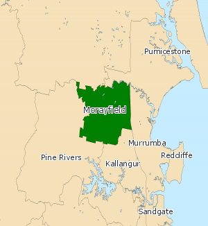 <span class="mw-page-title-main">Electoral district of Morayfield</span> State electoral district of Queensland, Australia