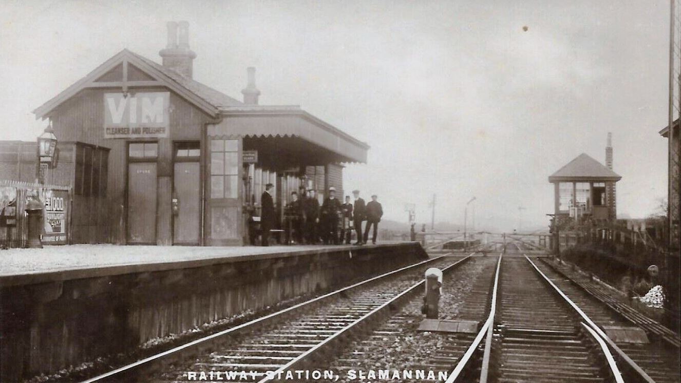 Slamannan railway station