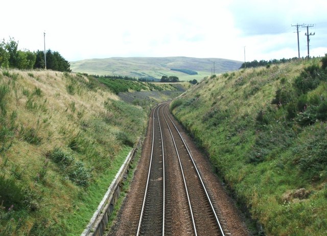 File:South from Gleneagles Railway Station - geograph.org.uk - 557450.jpg