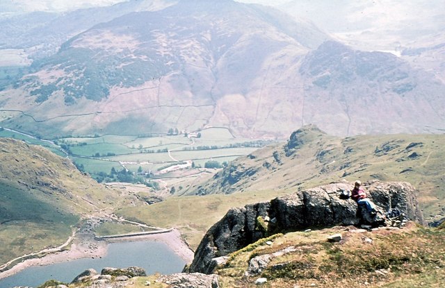 Stickle Tarn from Pavey Ark - geograph.org.uk - 866239