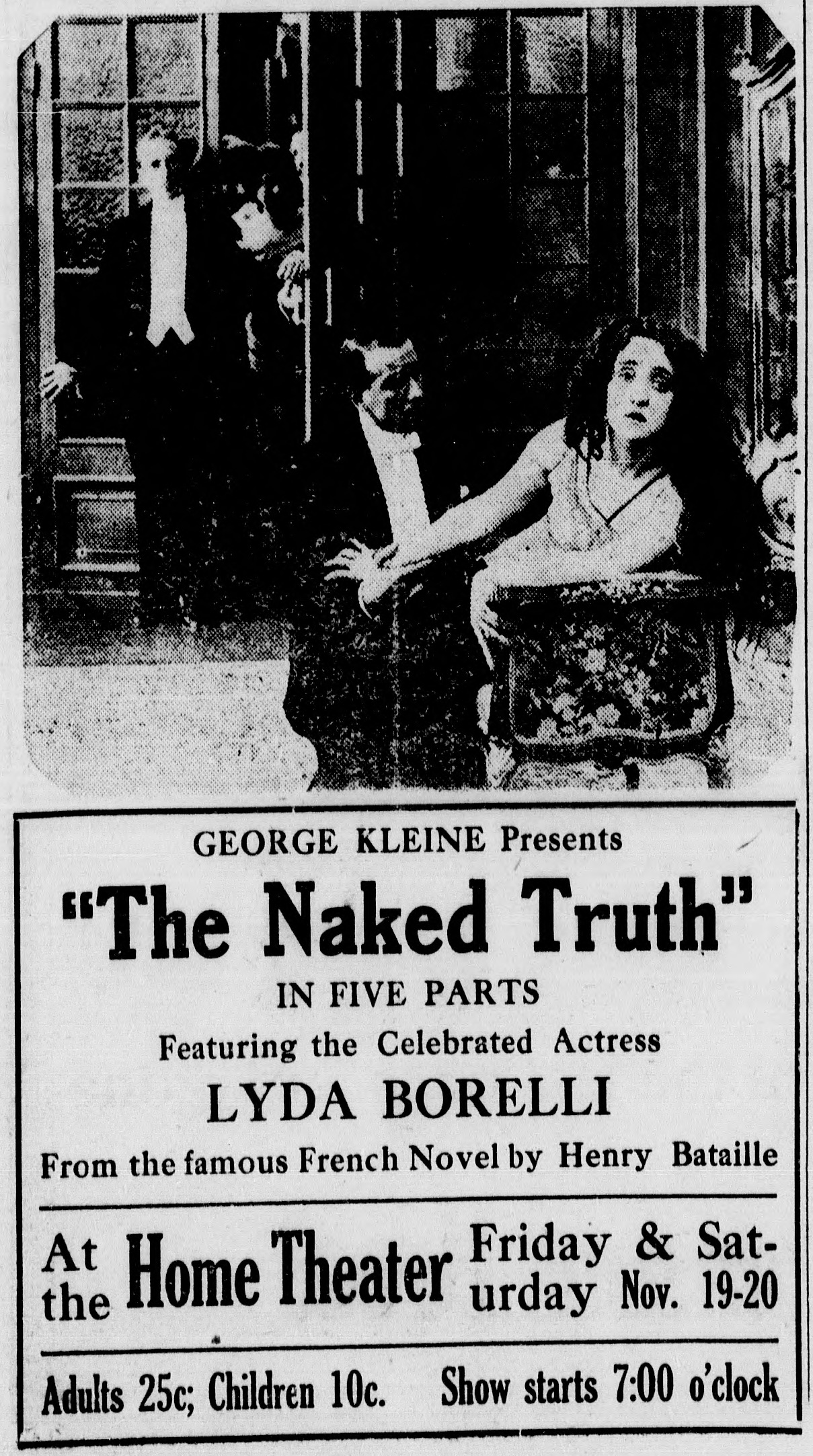 1209px x 2165px - The Naked Truth (1914 film) - Wikipedia