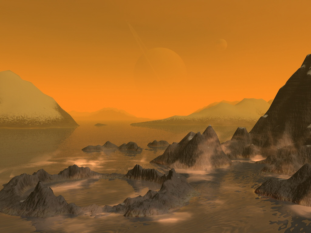 surface of titan