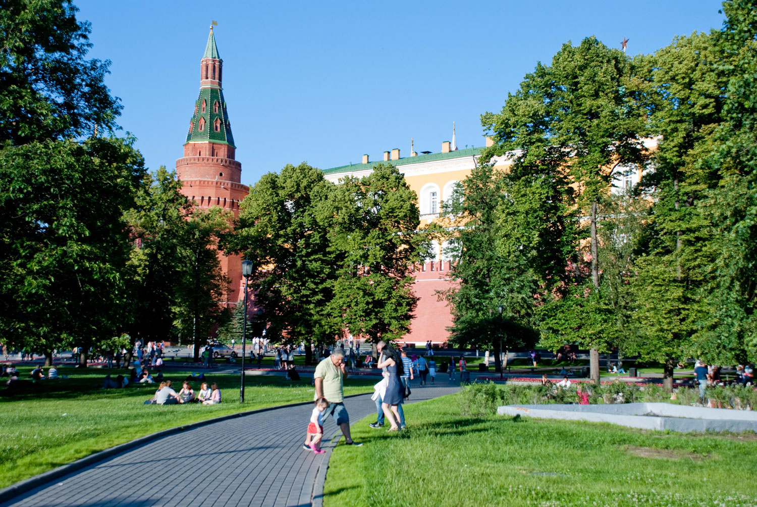 Тайницкий сад в Кремле