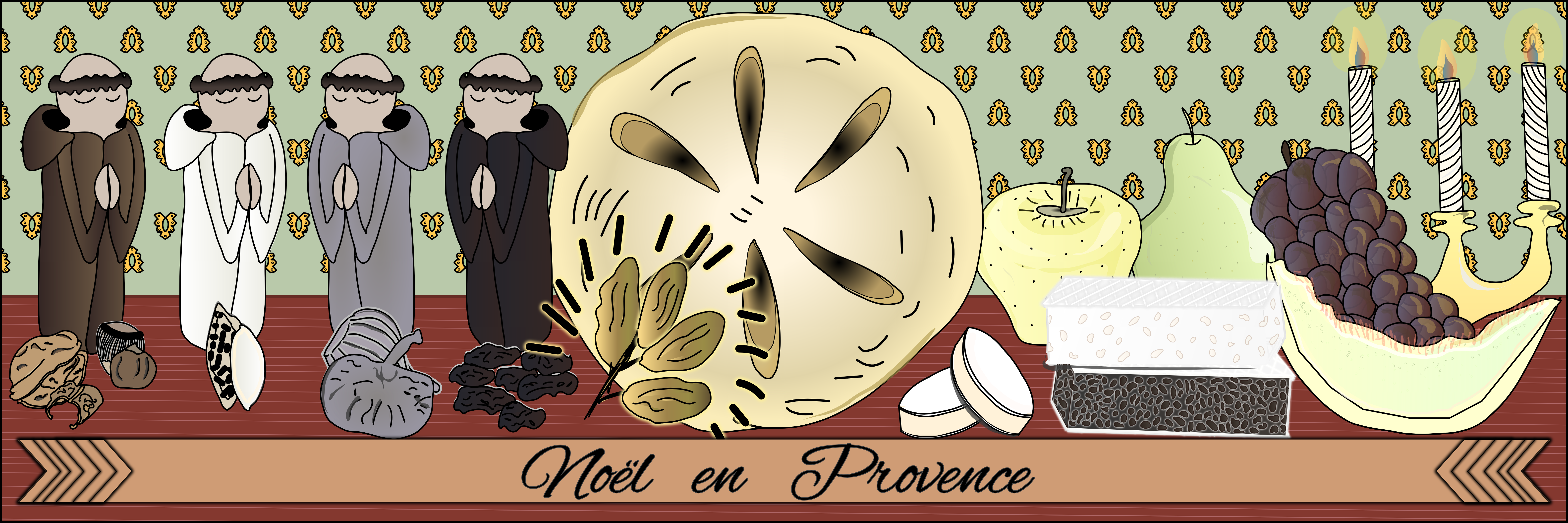 Les 13 desserts d'un NOËL en Provence I Rose et Marius