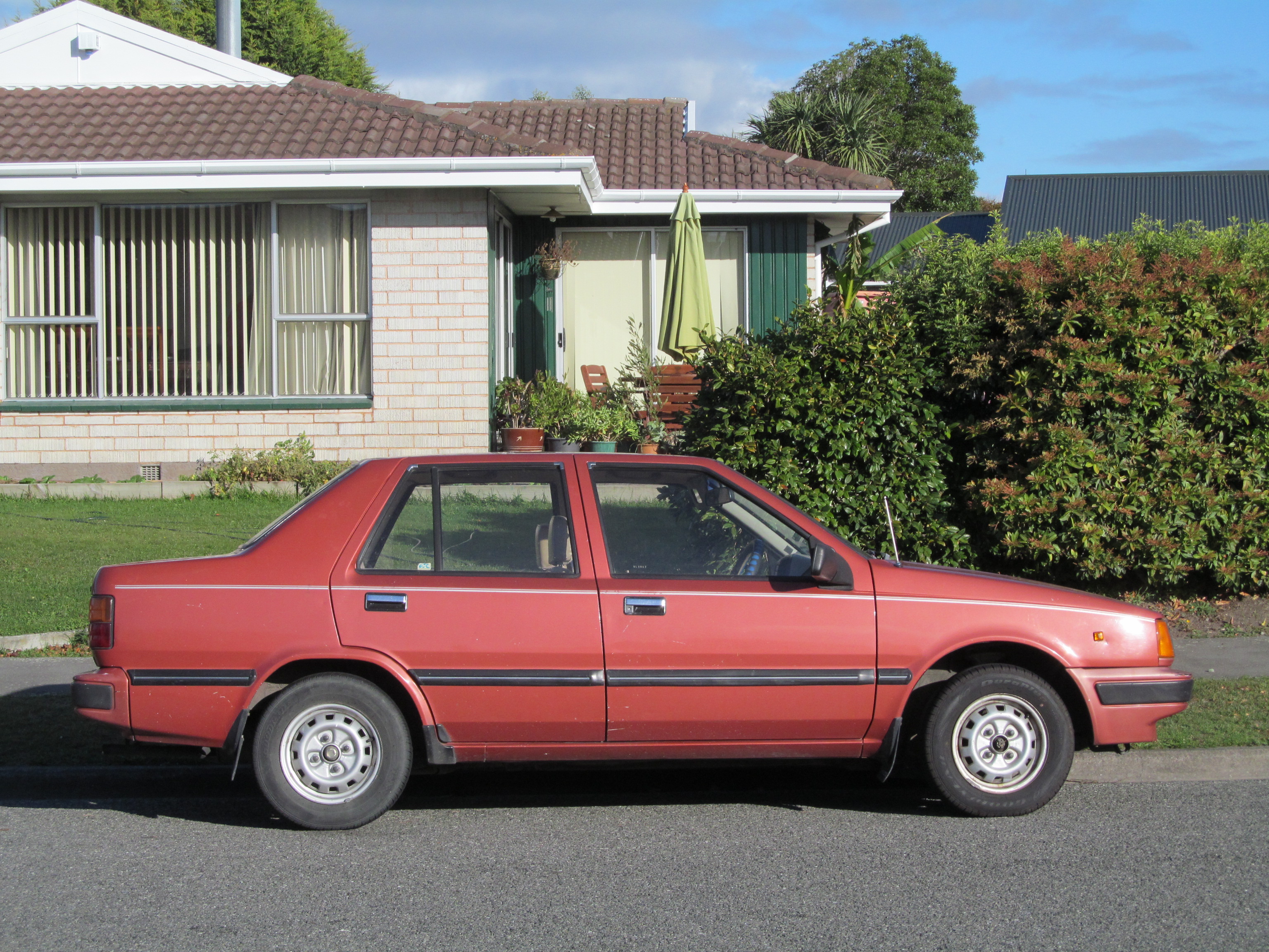 1987 hyundai excel sedan