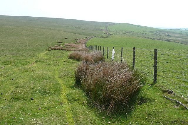 File:Access left, enclosed right - geograph.org.uk - 816172.jpg