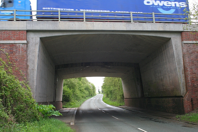 File:B4211 beneath the M50 - geograph.org.uk - 795485.jpg