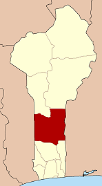 Poziția localității Collines