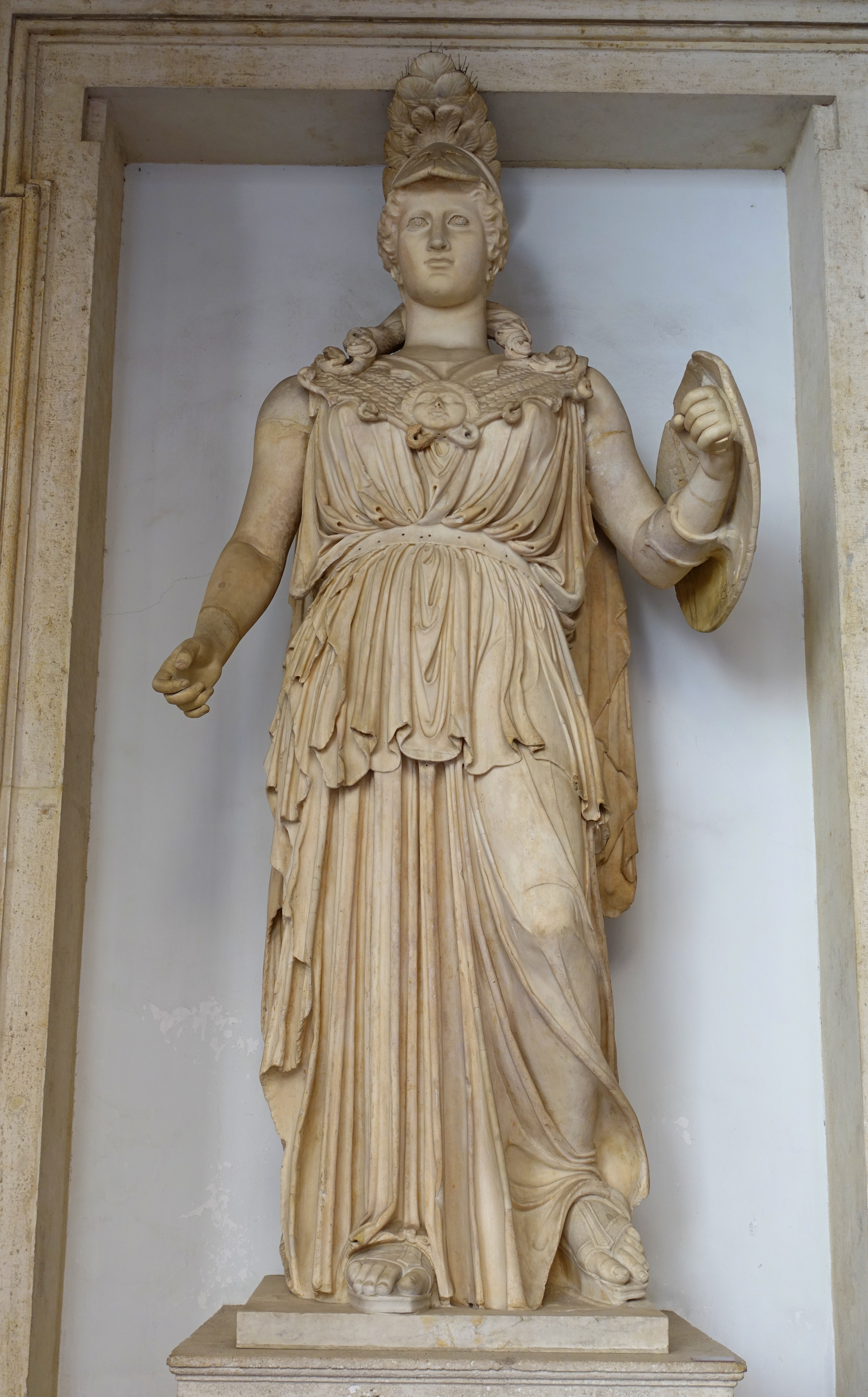 File:Colossal statue of Minerva, S 37, Roman, 2nd century AD