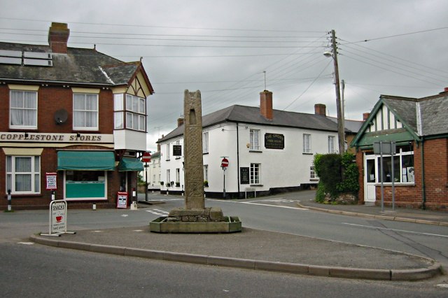 File:Copplestone Village Centre - geograph.org.uk - 294687.jpg