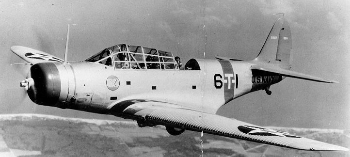 File:Douglas TBD-1 Devastator of VT-6 in flight, 1938 (80-G-19341).jpg