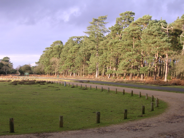 Entrance to Bolderwood car park, New Forest - geograph.org.uk - 94215