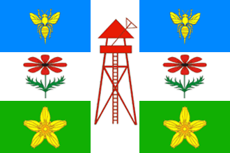 Flag of Besstrashnenskoe (Krasnodar krai).png