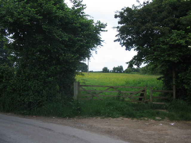 Footpath at Greenhill - geograph.org.uk - 459083