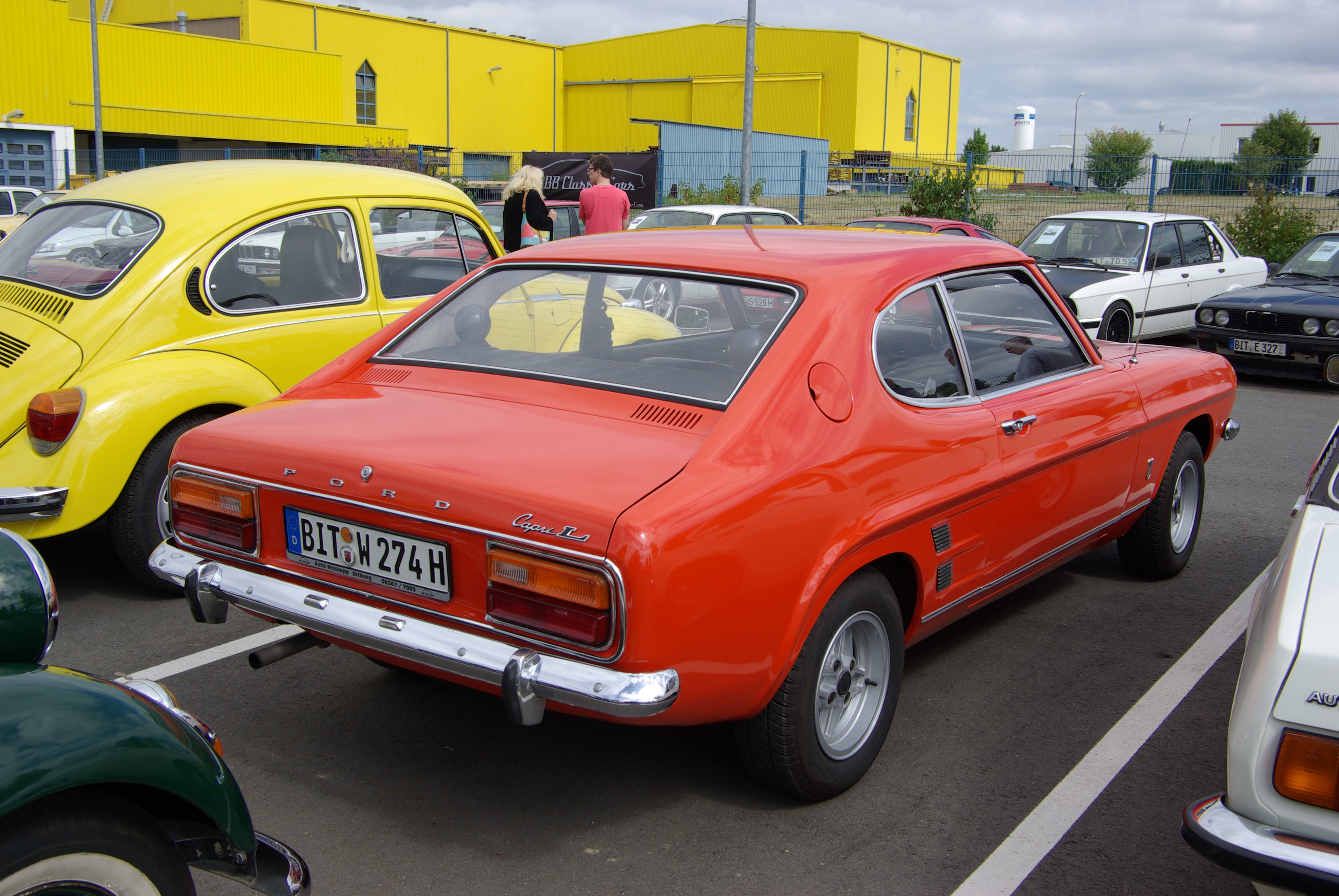 Ford Capri салон