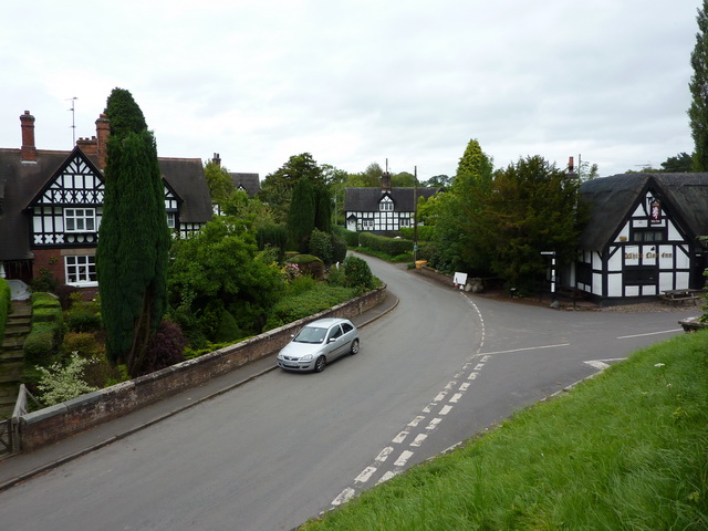 Junction, Barthomley - geograph.org.uk - 2068128