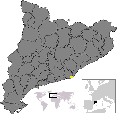 El Prat de Llobregat - Carte