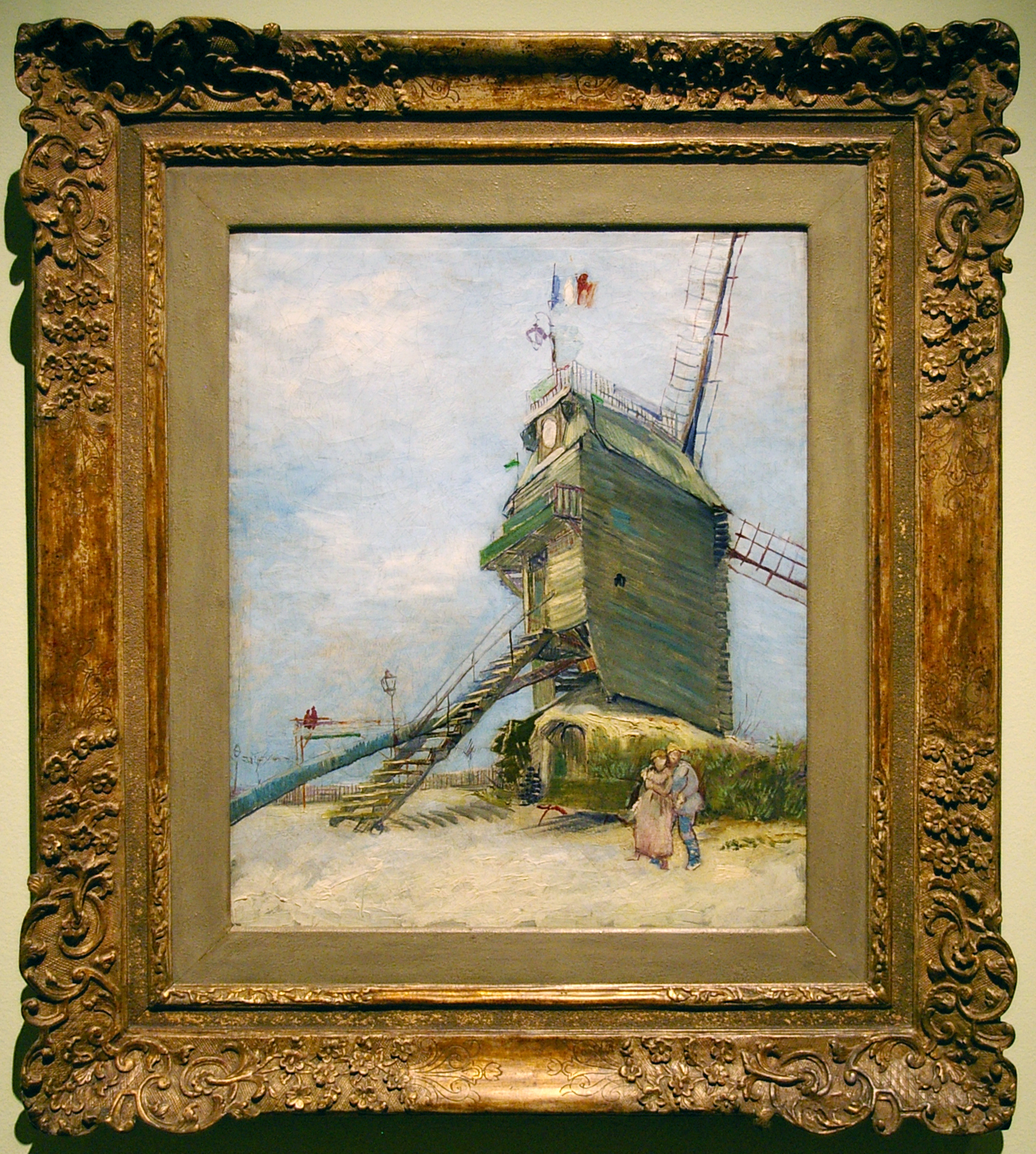 van gogh moulin de la galette 1886