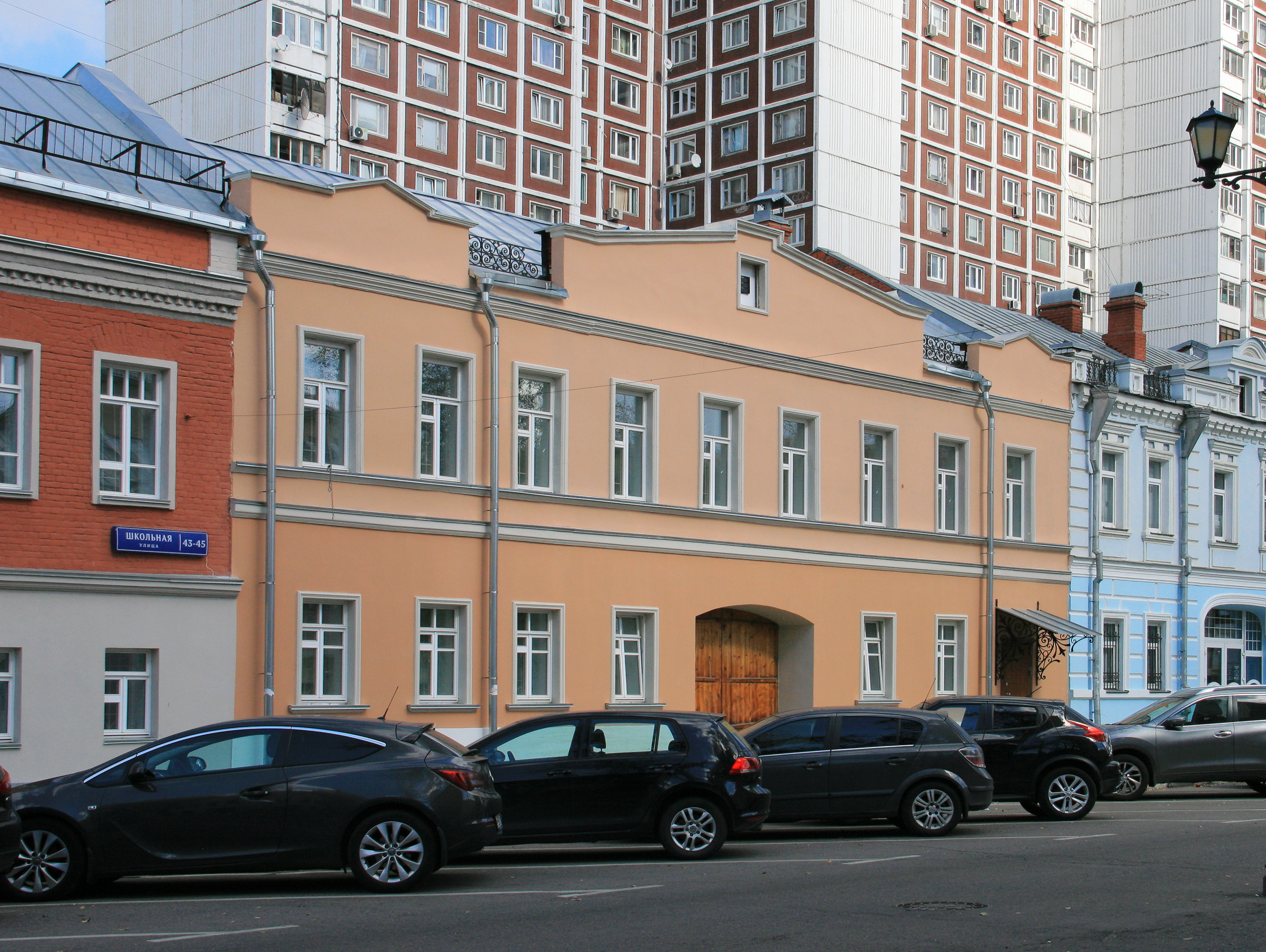 Московская 45. Рождественская улица 45в фото здания.