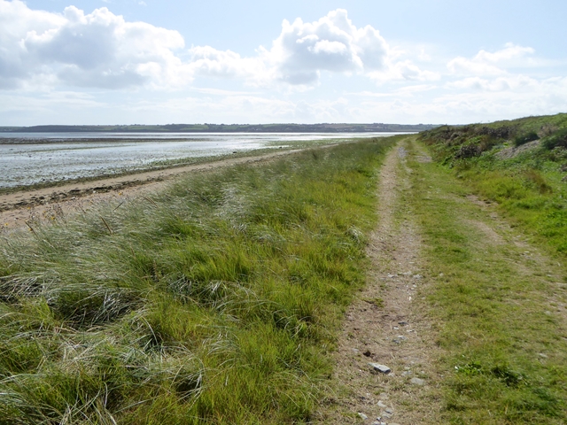 Path above the beach