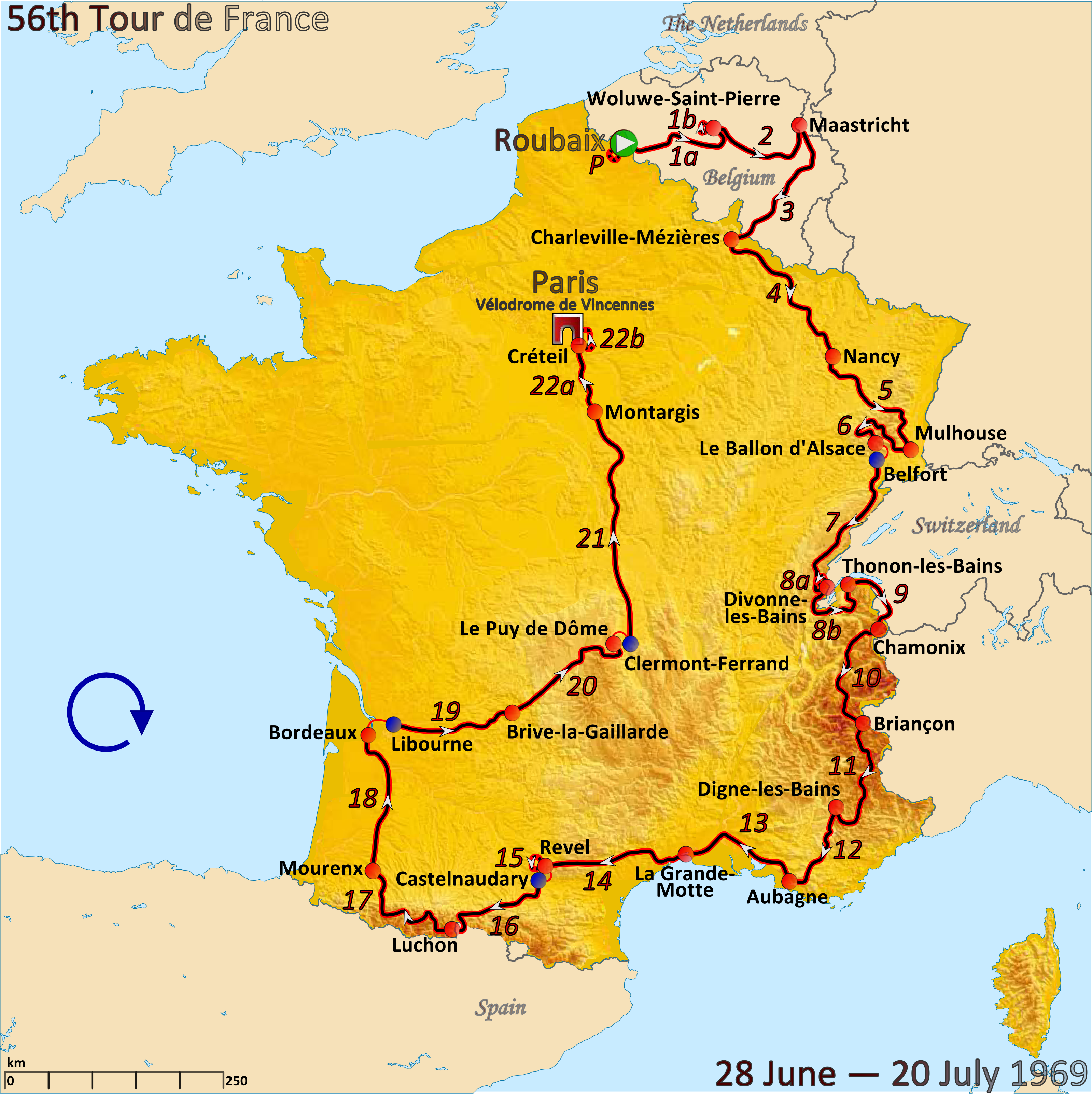 1969 Tour De France Wikipedia