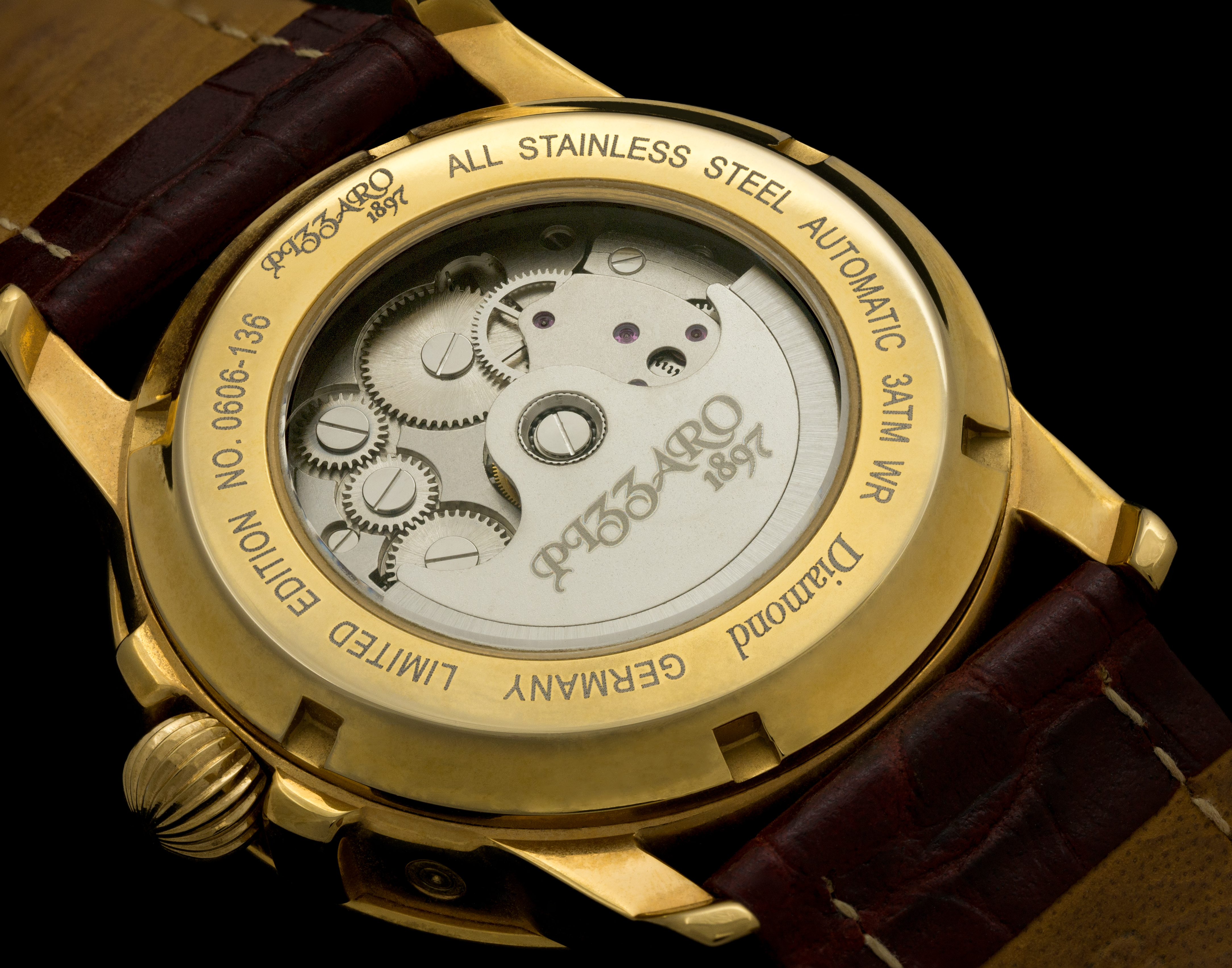 Mechanical automatic shop watch movement