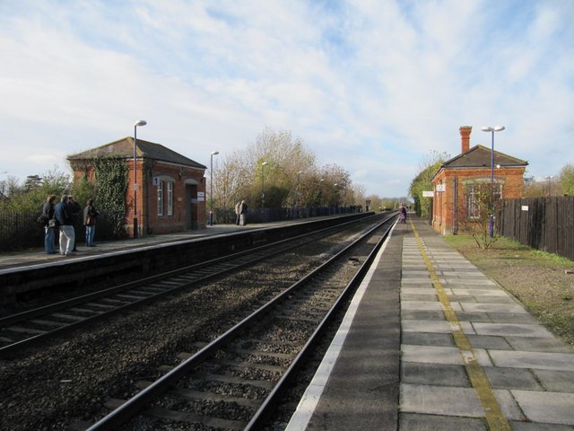 File:Waiting for the train - geograph.org.uk - 1581183.jpg