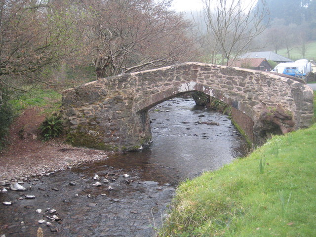 File:West Luccombe packhorse bridge - geograph.org.uk - 1237872.jpg