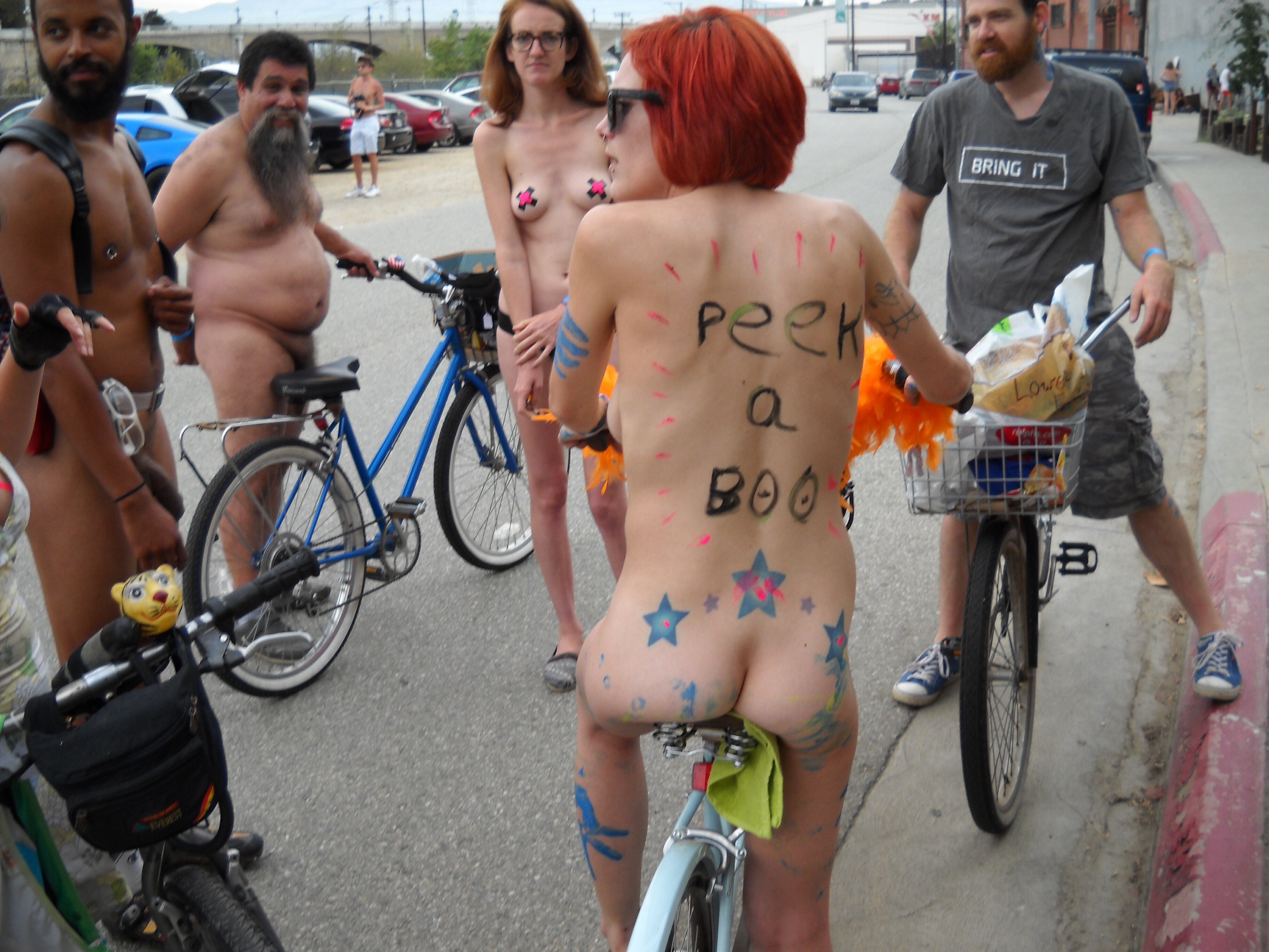 Nude bike ride los angeles - 🧡 File:World Naked Bike Ride, Los...