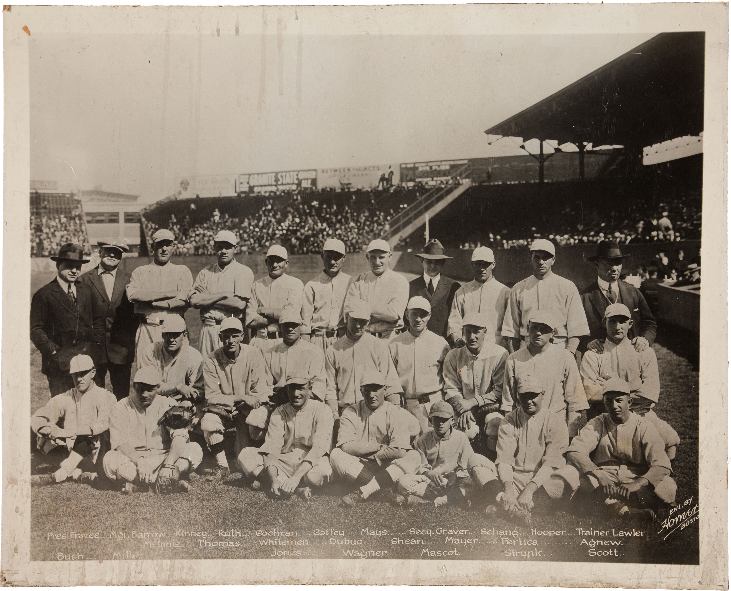 Boston Red Sox 1918 Throwback Striped Starter Jersey