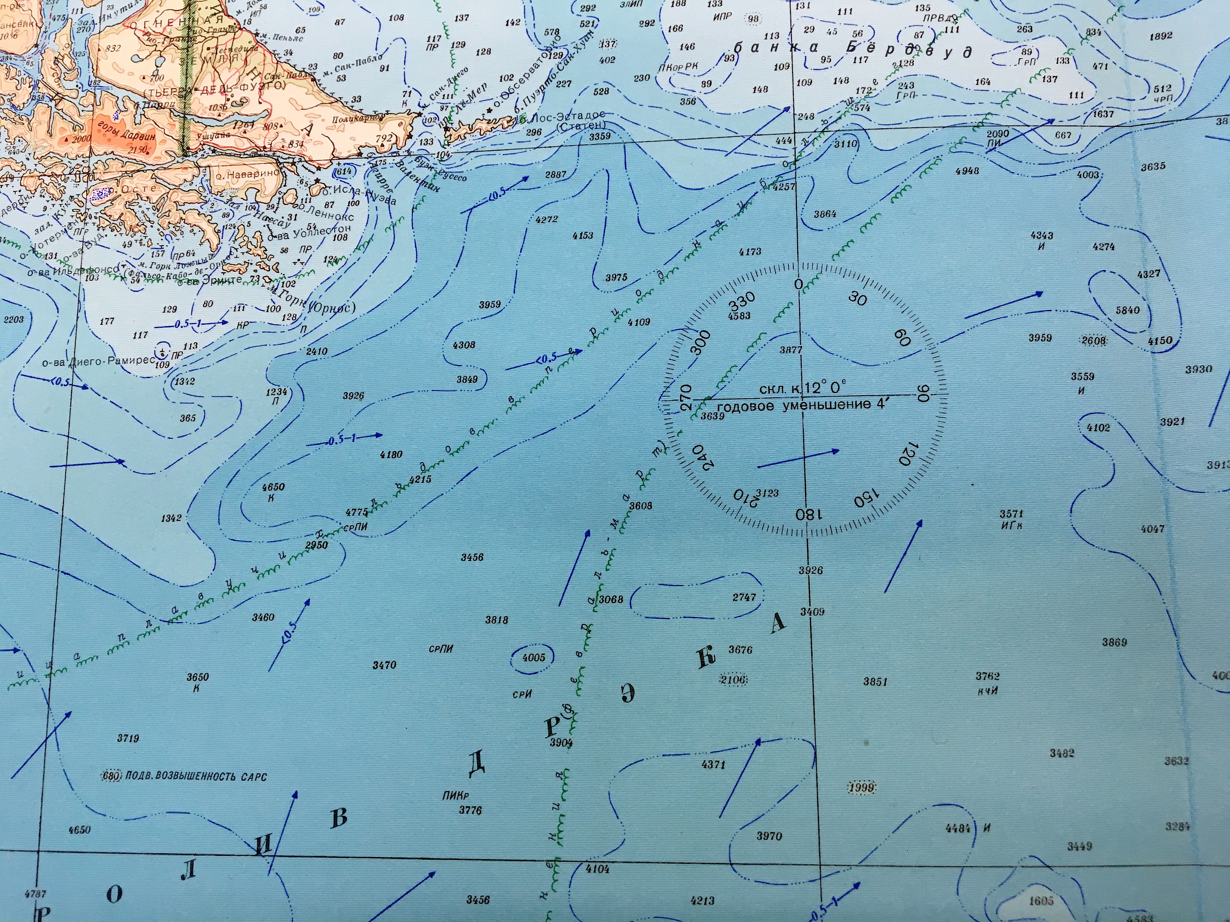 drake passage map