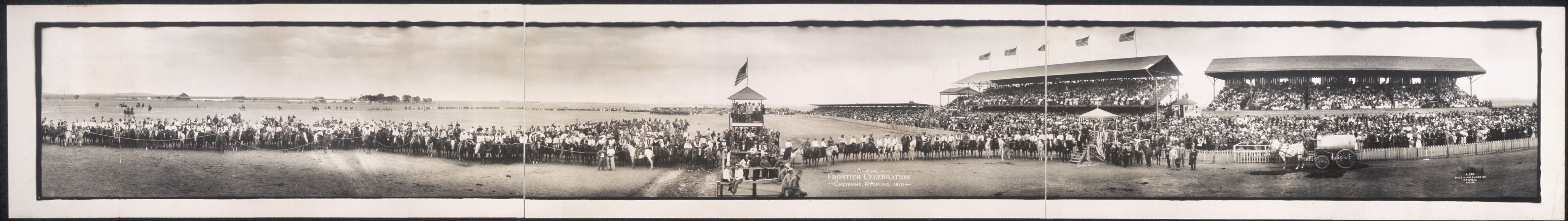 Annual Frontier Celebration, Cheyenne, Wyoming, 1910