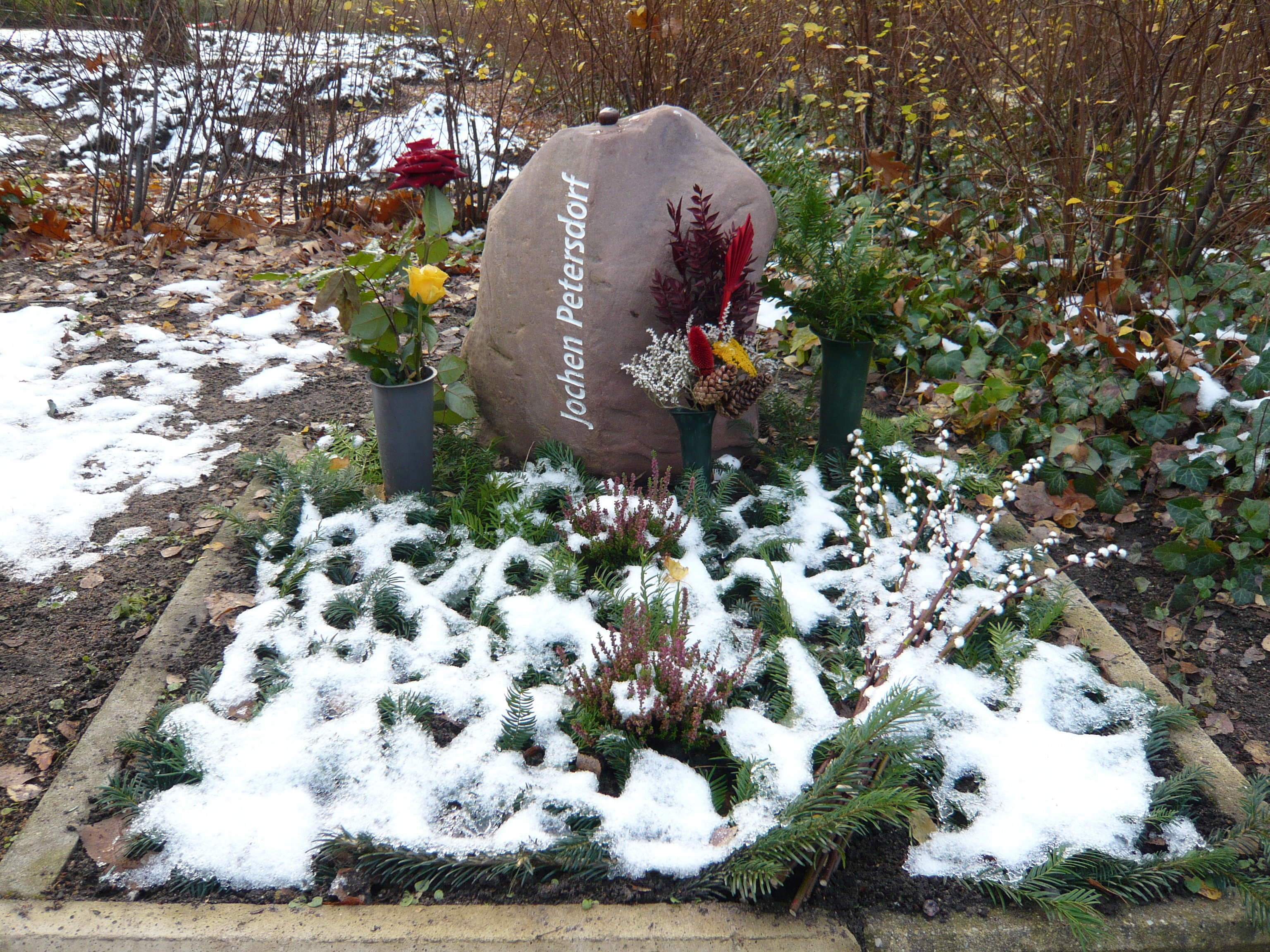 Grabstelle auf dem Zentralfriedhof Friedrichsfelde